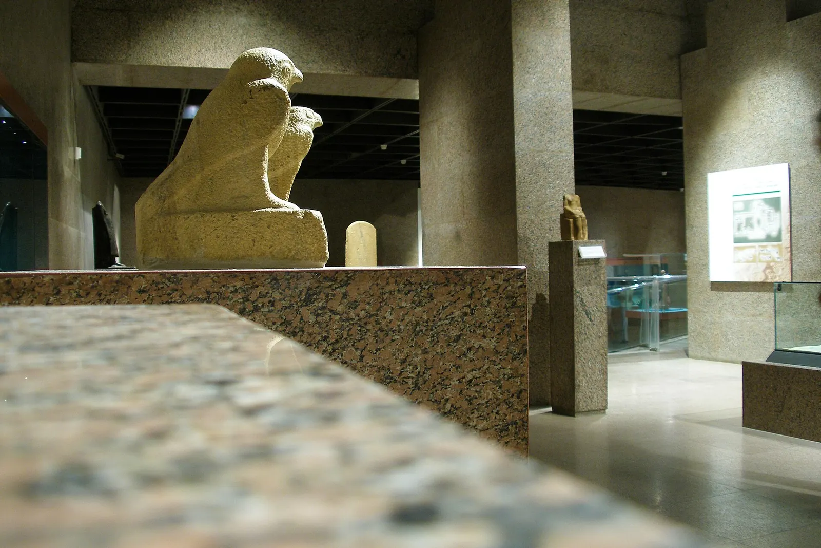 Museum gallery representing a visitor's limited hour
